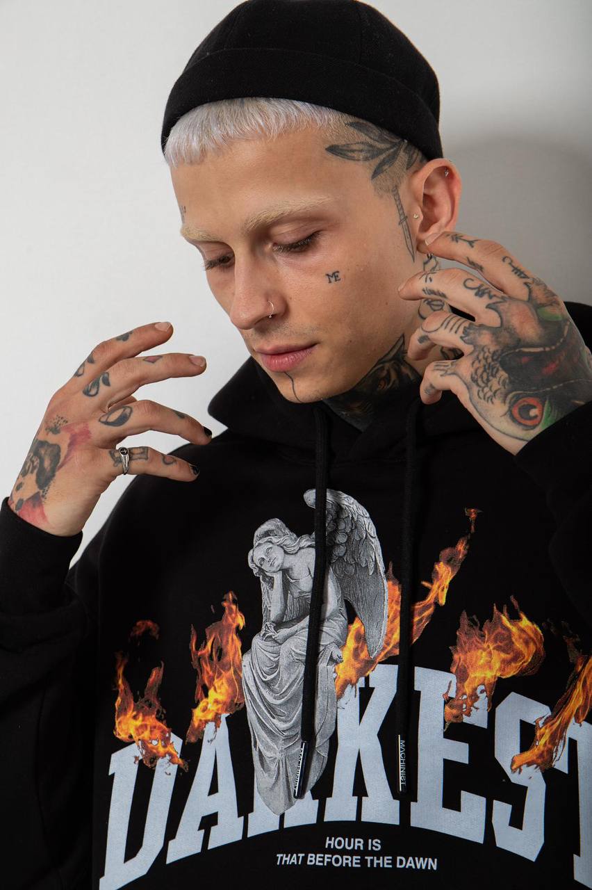 Black Darkest Hoodie