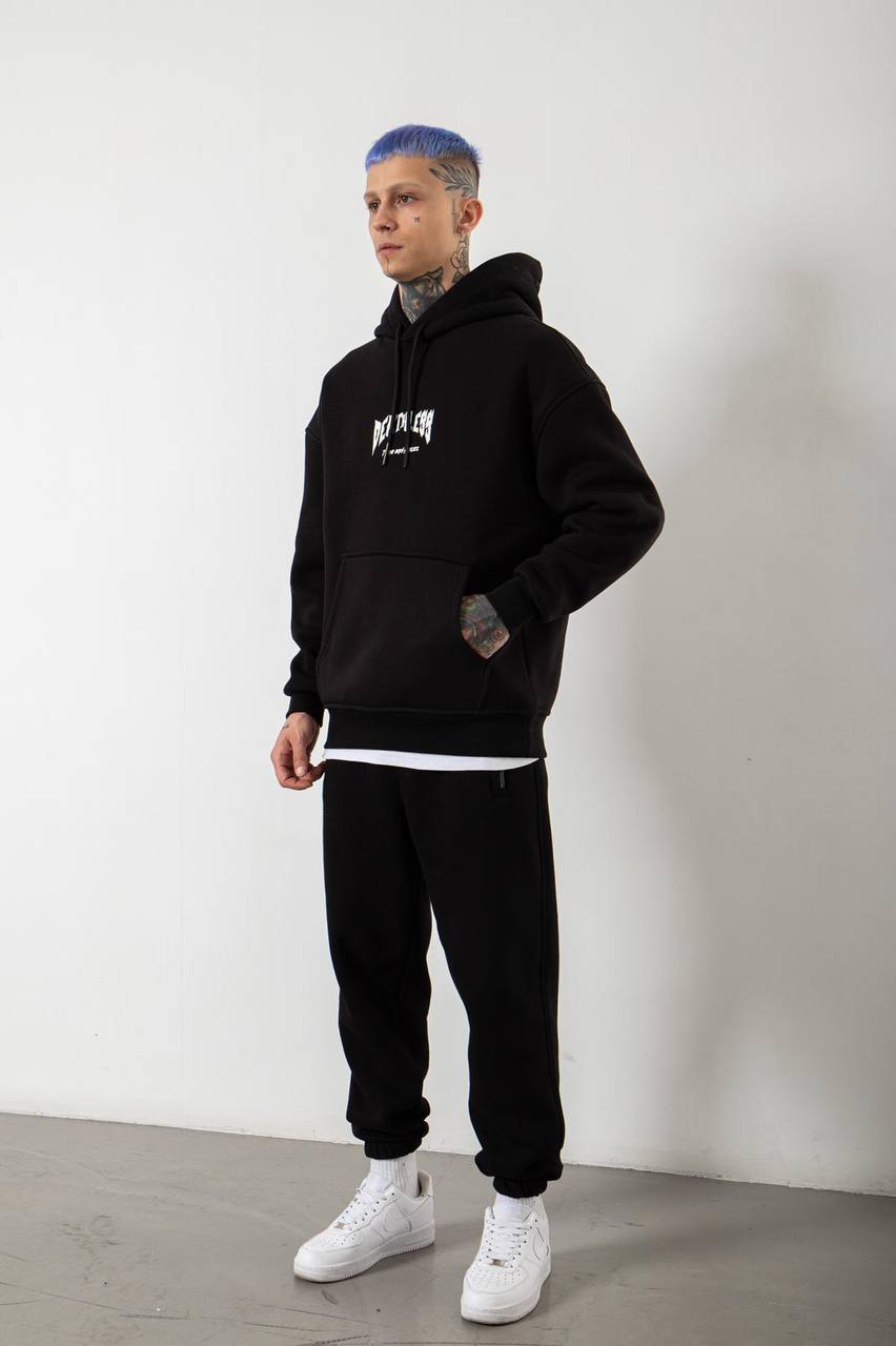 Black Deathless Hoodie