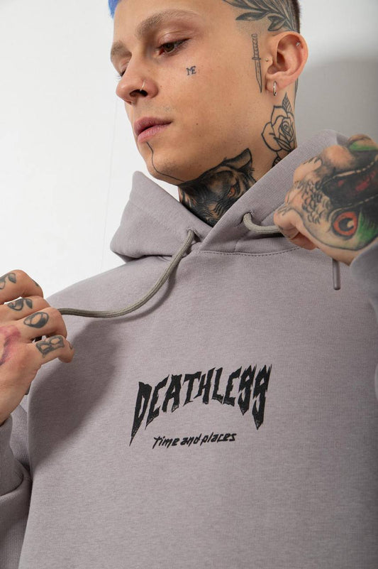 Ice Grey Deathless Hoodie