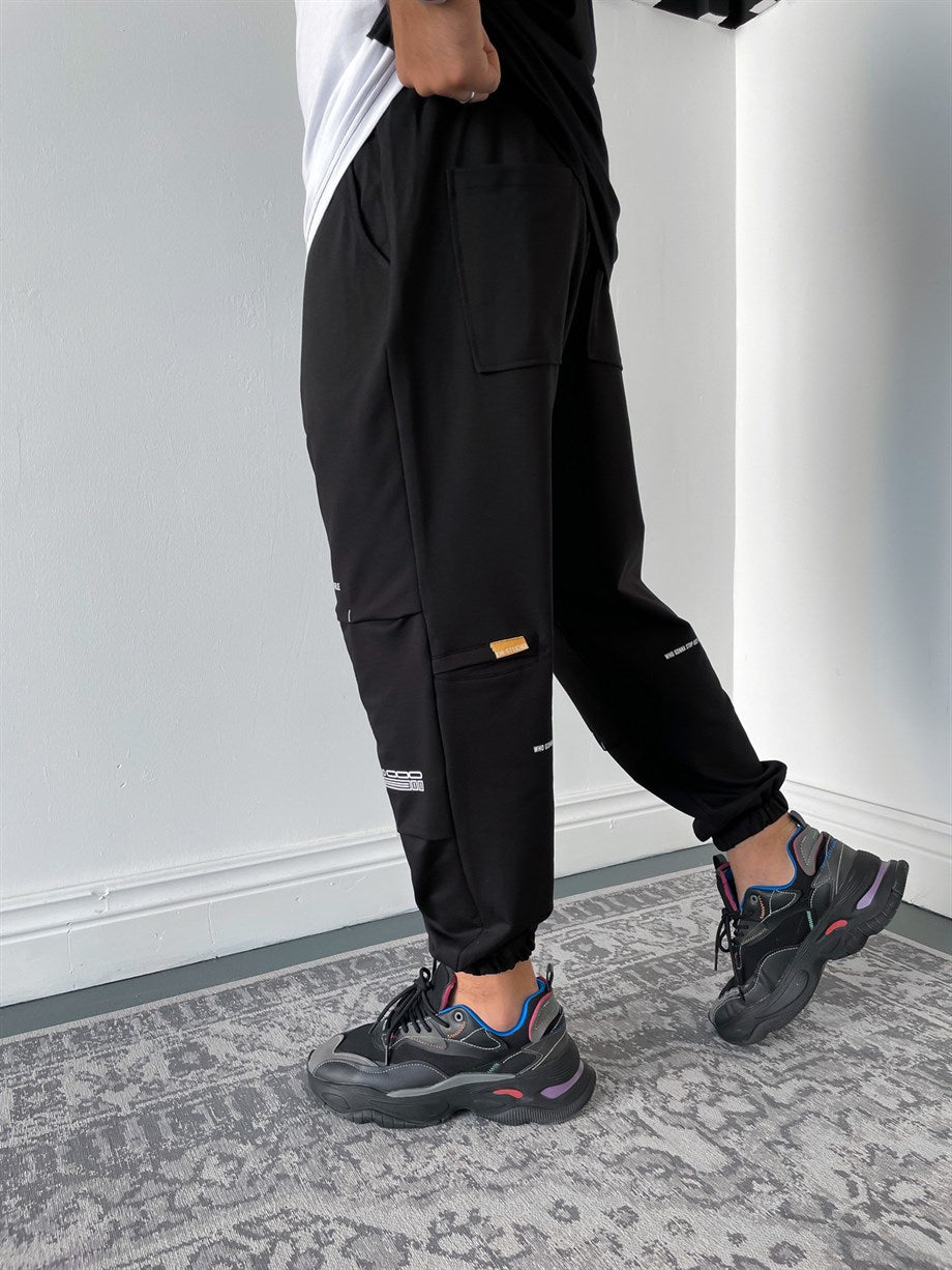 Black NewGen Joggers