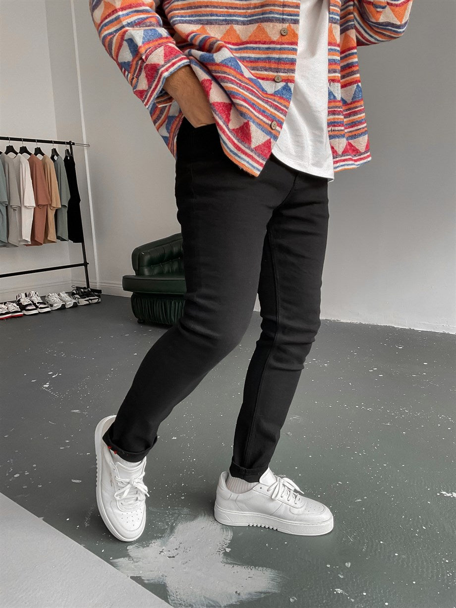 Black Slim Fit Pants