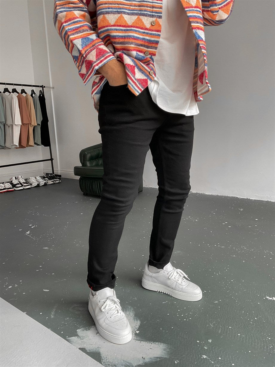 Black Slim Fit Pants