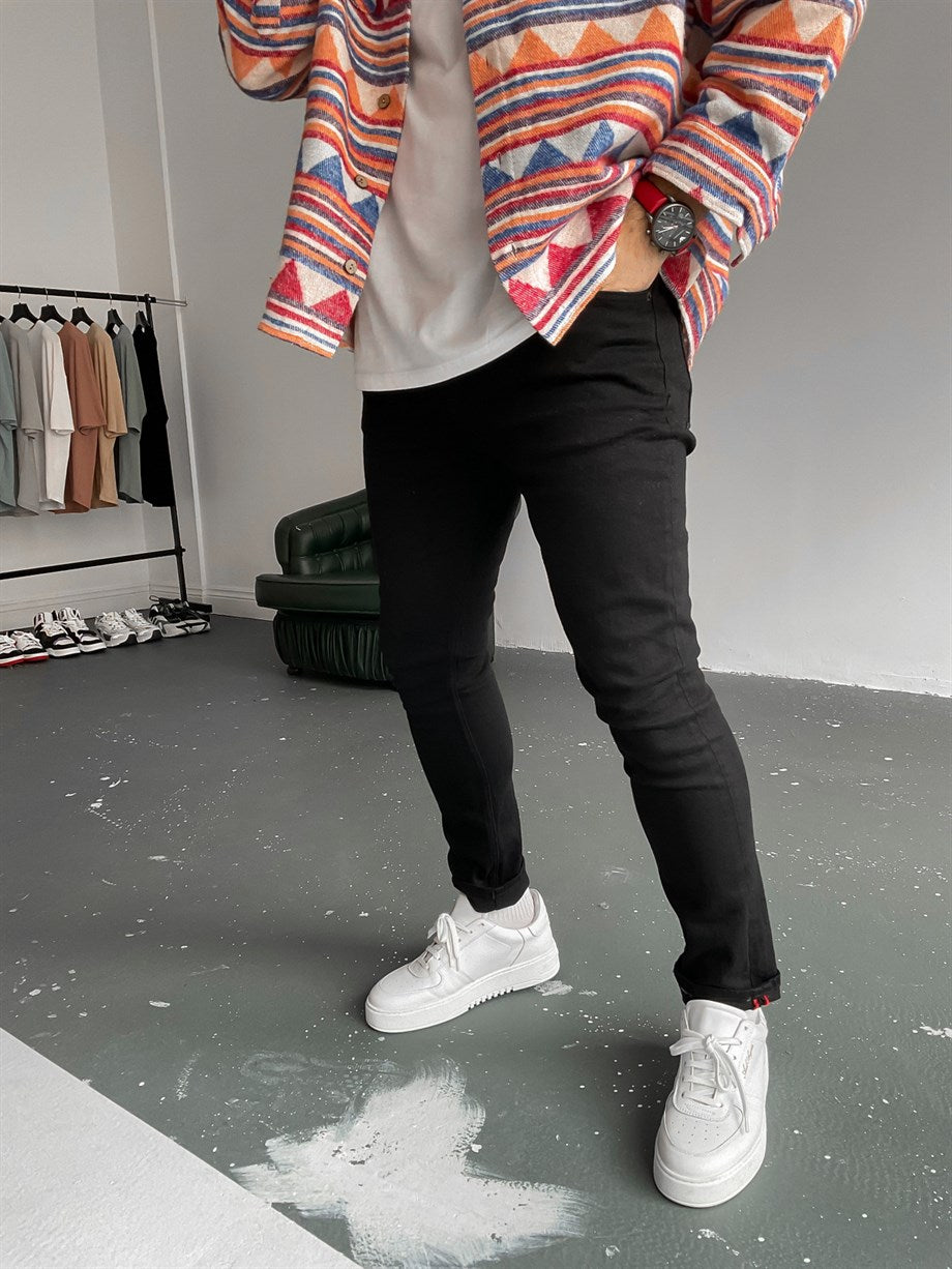 Black Slim Fit Pants