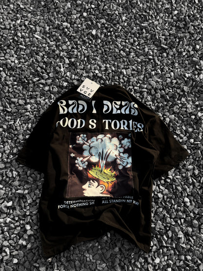 BLACK BAD IDEAS T-SHIRT