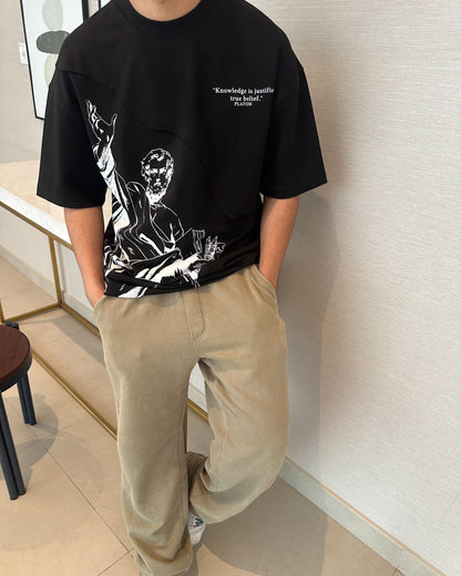 BLACK KNOWLEDGE T-SHIRT