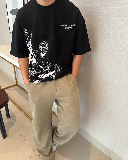 BLACK KNOWLEDGE T-SHIRT
