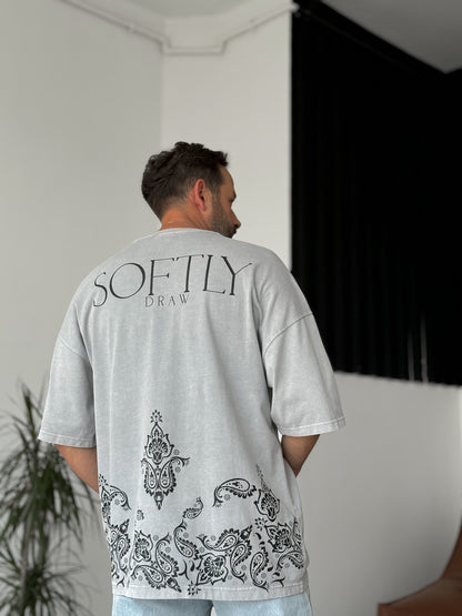 GREY SOFTLY T-SHIRT