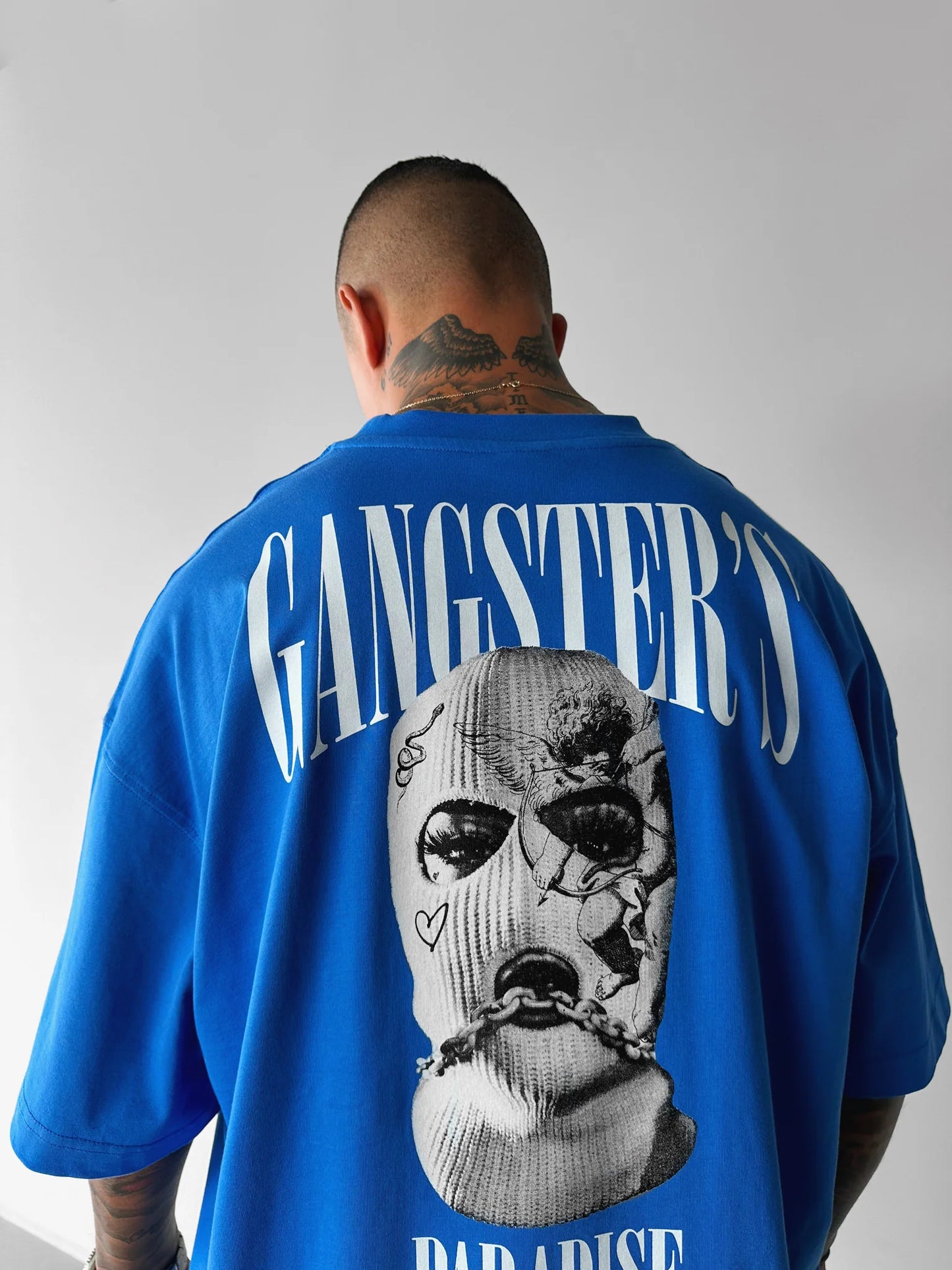 Blue Gangster's T-Shirt