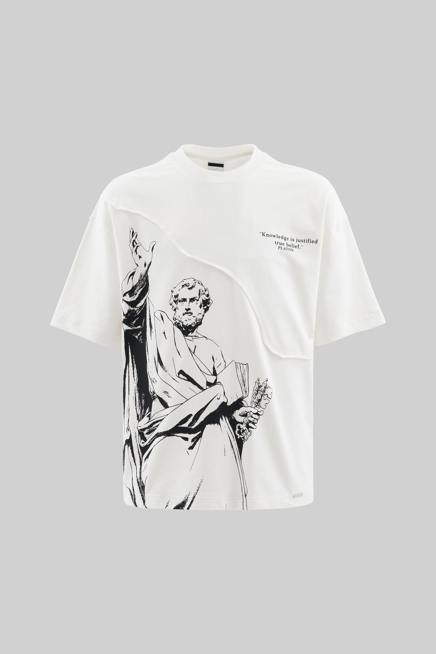 WHITE KNOWLEDGE T-SHIRT