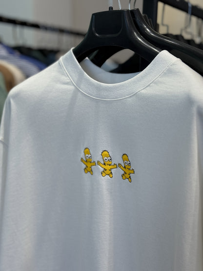 WHITE SIMPSON T-SHIRT