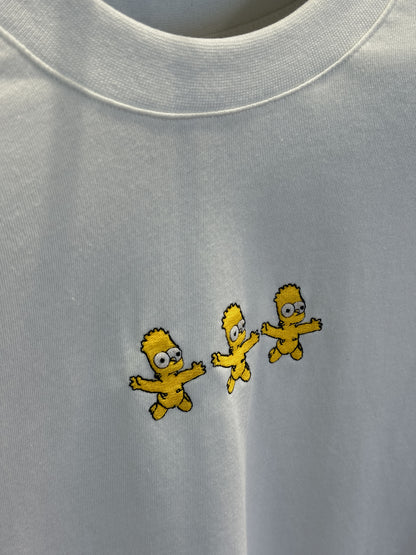 WHITE SIMPSON T-SHIRT