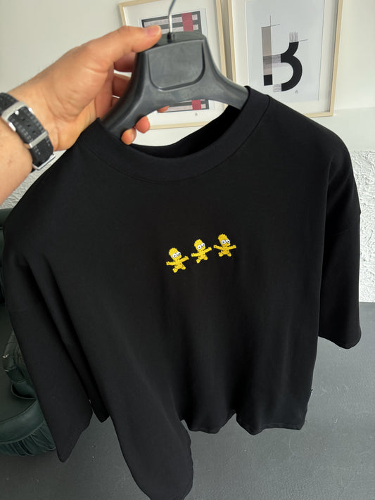 BLACK SIMPSON T-SHIRT