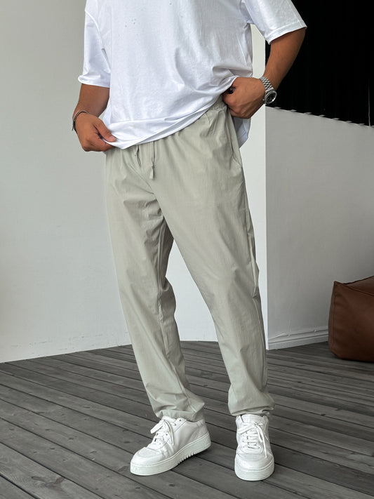 LIGHT GREEN LYCRA BAGGY JOGGER