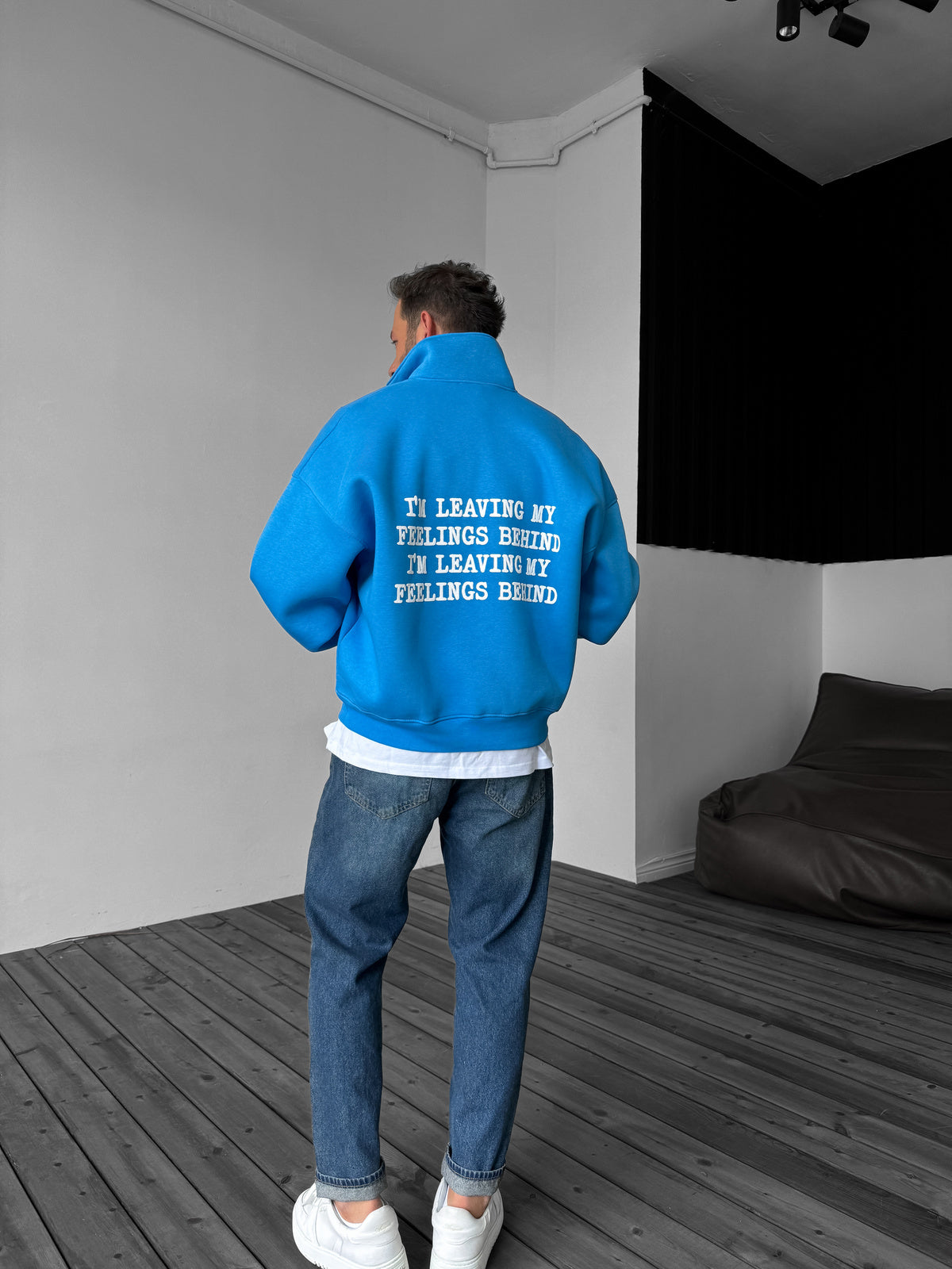 BLUE NEW ME SWEATSHIRT