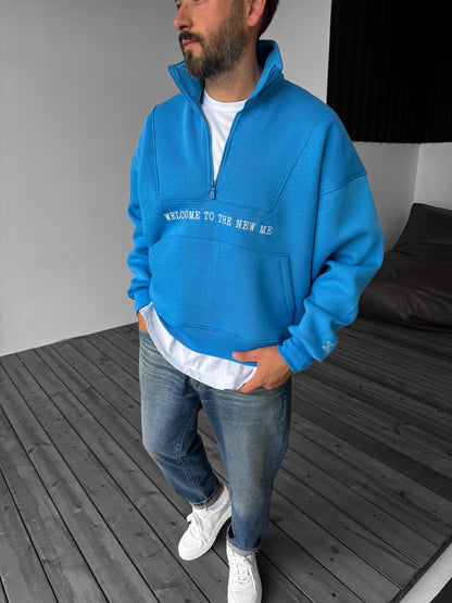 BLUE NEW ME SWEATSHIRT