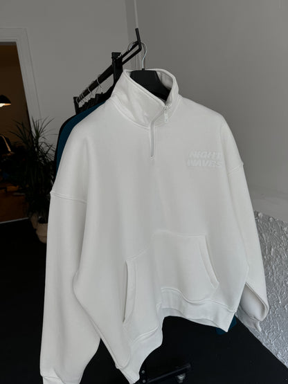 WHITE NIGHT WAVES SWEATSHIRT