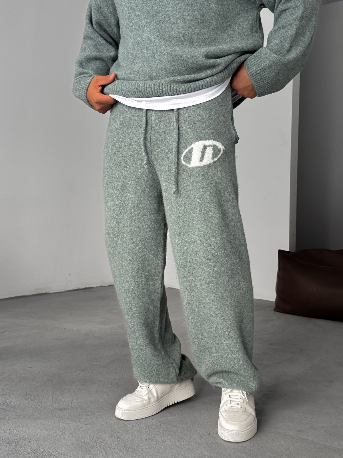 PETROL G DETAIL KNIT BAGGY JOGGER