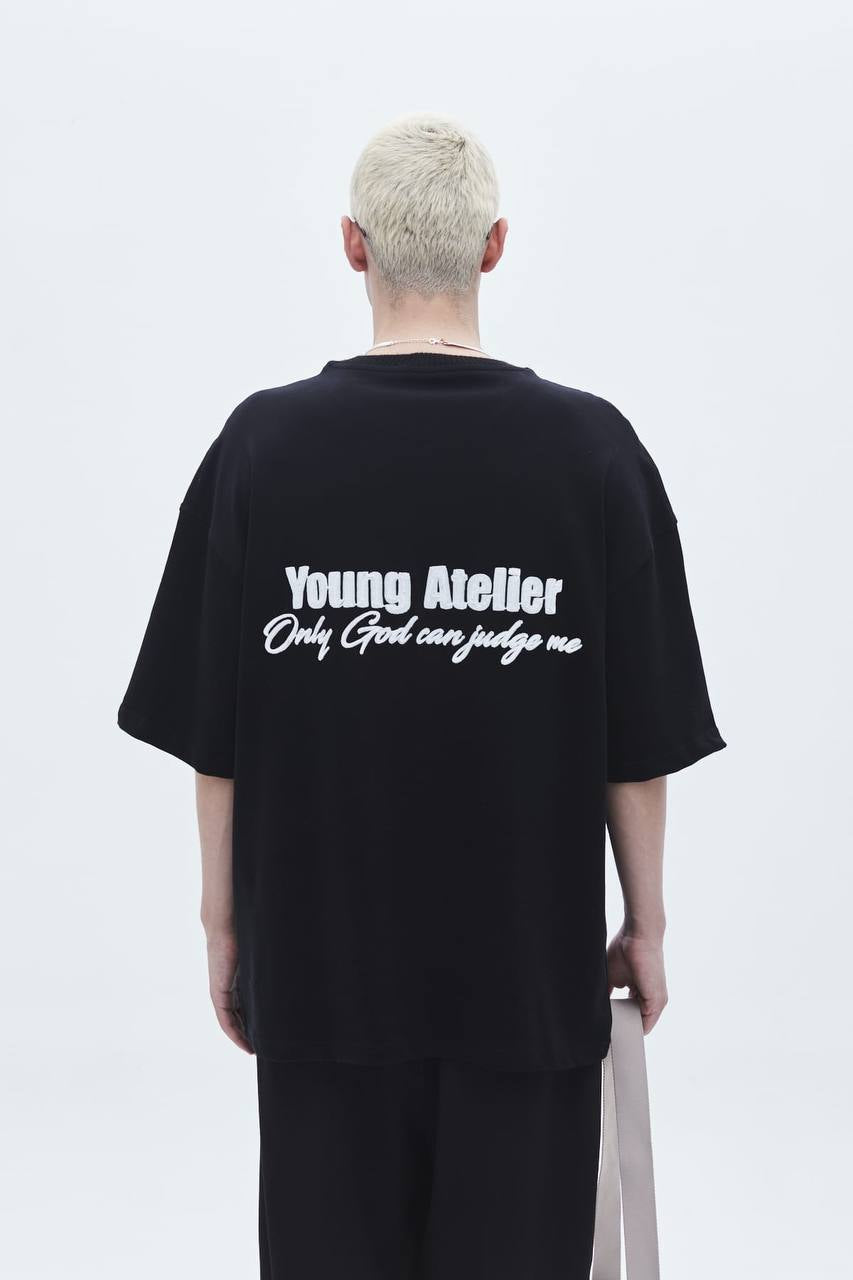 BLACK YOUNG ATELIER T-SHIRT