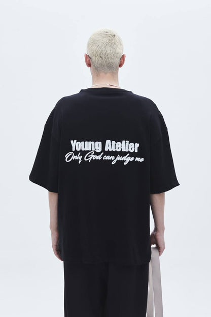 BLACK YOUNG ATELIER T-SHIRT