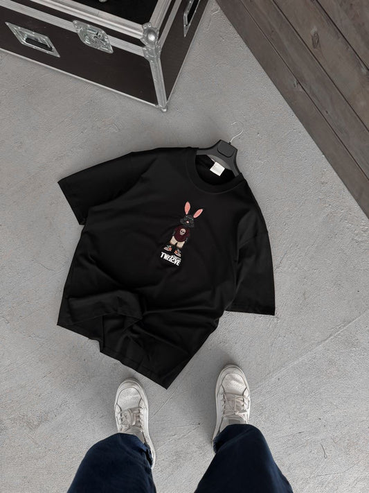 BLACK BUNNY T-SHIRT