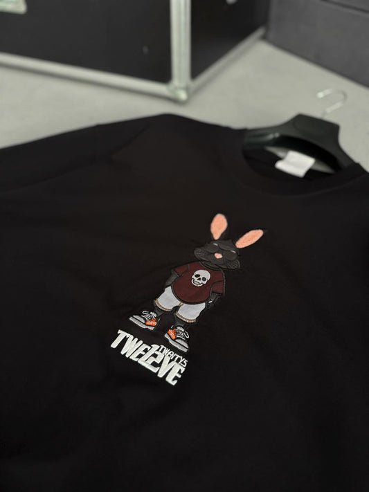 BLACK BUNNY T-SHIRT