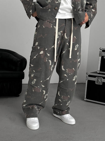 FUME CAMOUFLAGE CARGO PANTS