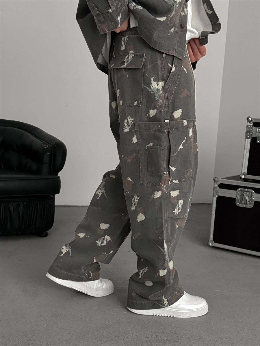 FUME CAMOUFLAGE CARGO PANTS