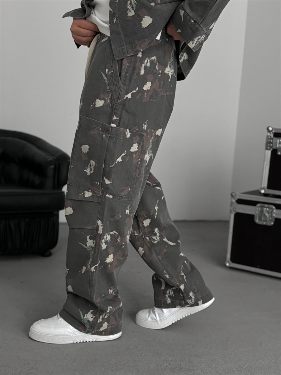 FUME CAMOUFLAGE CARGO PANTS