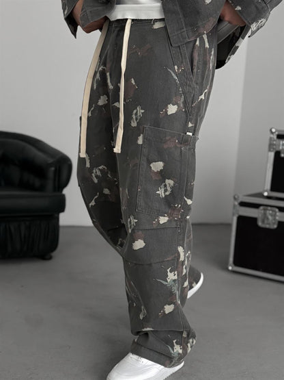 FUME CAMOUFLAGE CARGO PANTS