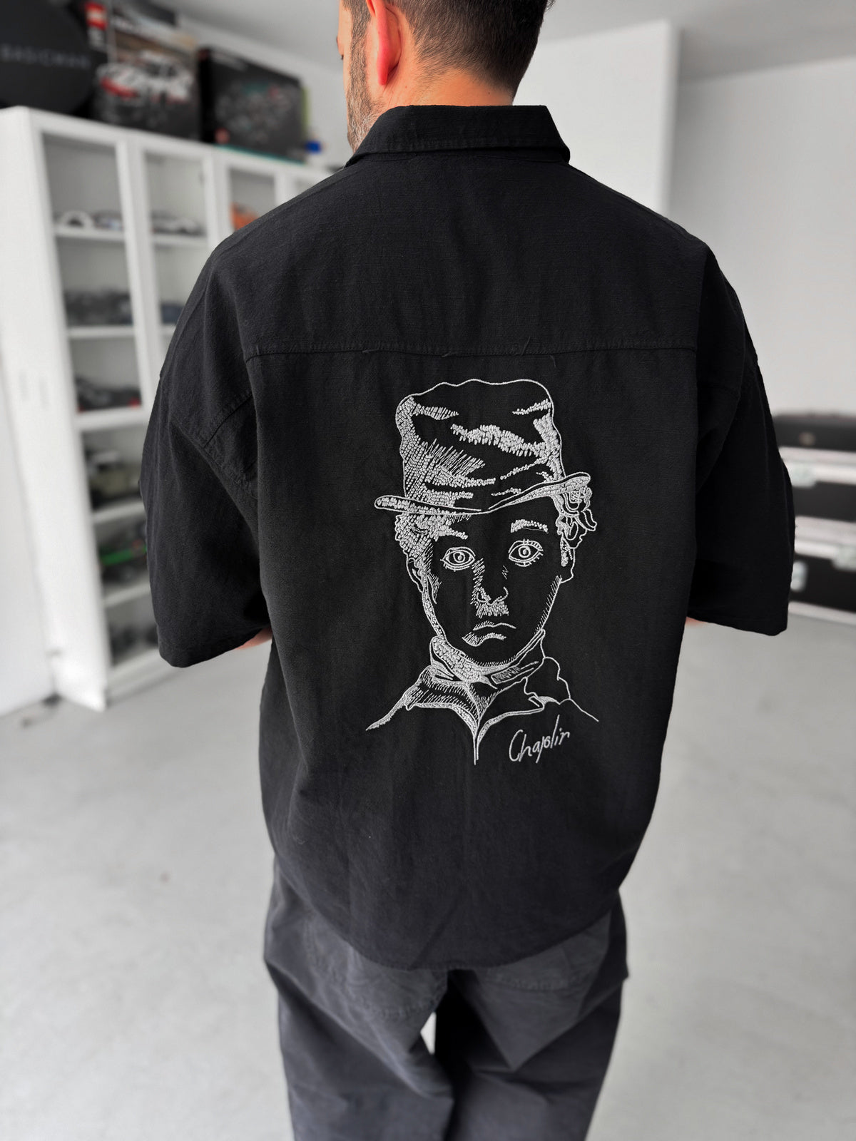 BLACK CHAPLIN SHIRT