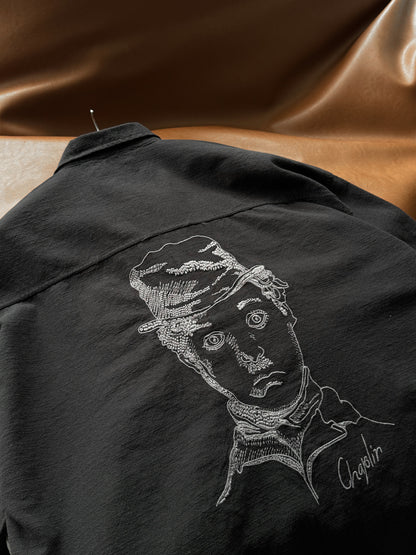 BLACK CHAPLIN SHIRT