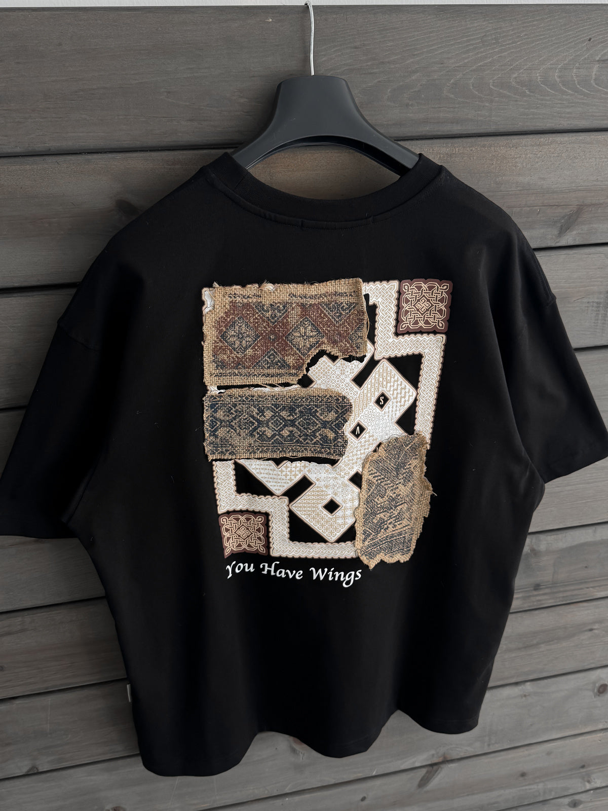 BLACK YOU HAVE WINGS T-SHIRT