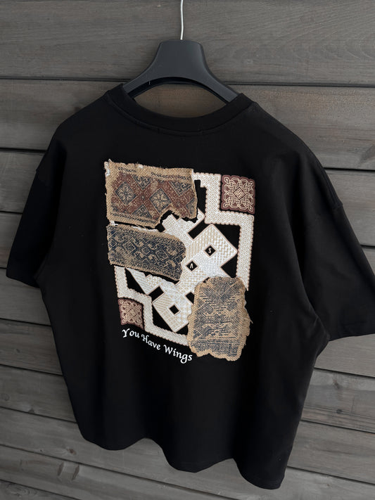 BLACK YOU HAVE WINGS T-SHIRT