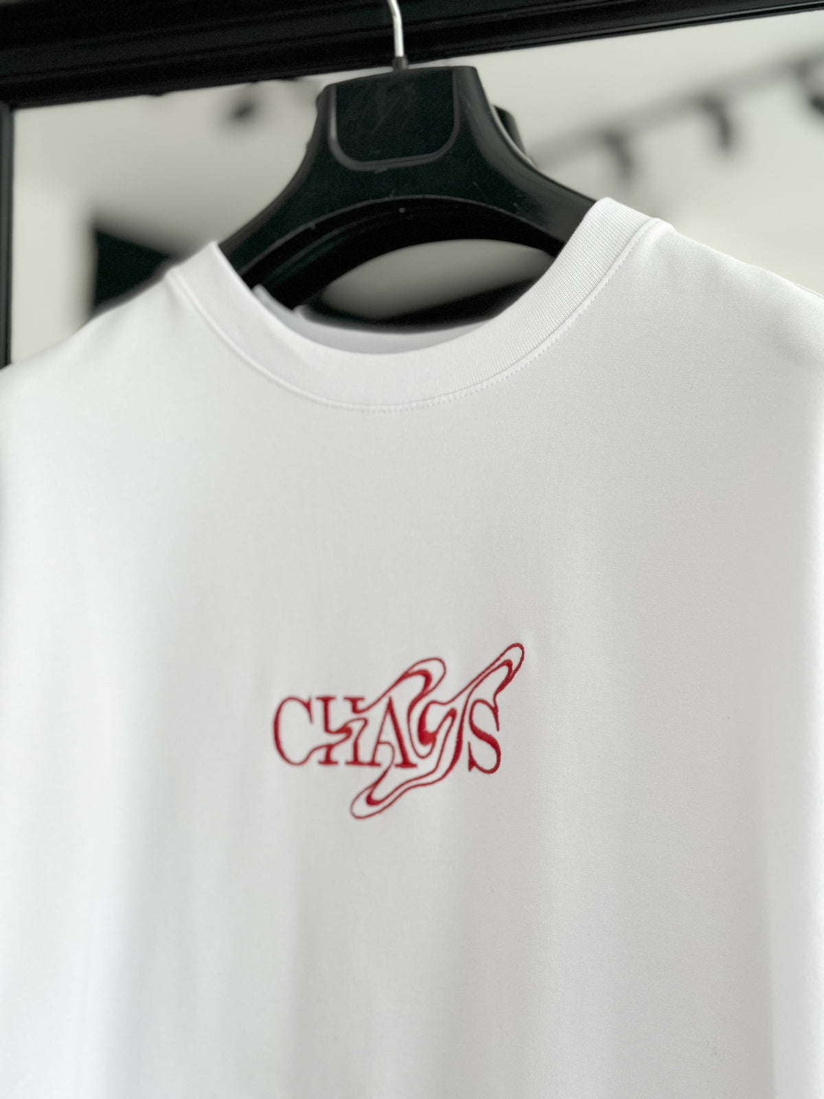 WHITE CHAOS T-SHIRT