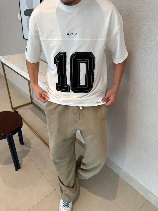 WHITE 10 T-SHIRT