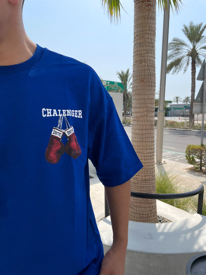 BLUE CHALLENGER T-SHIRT