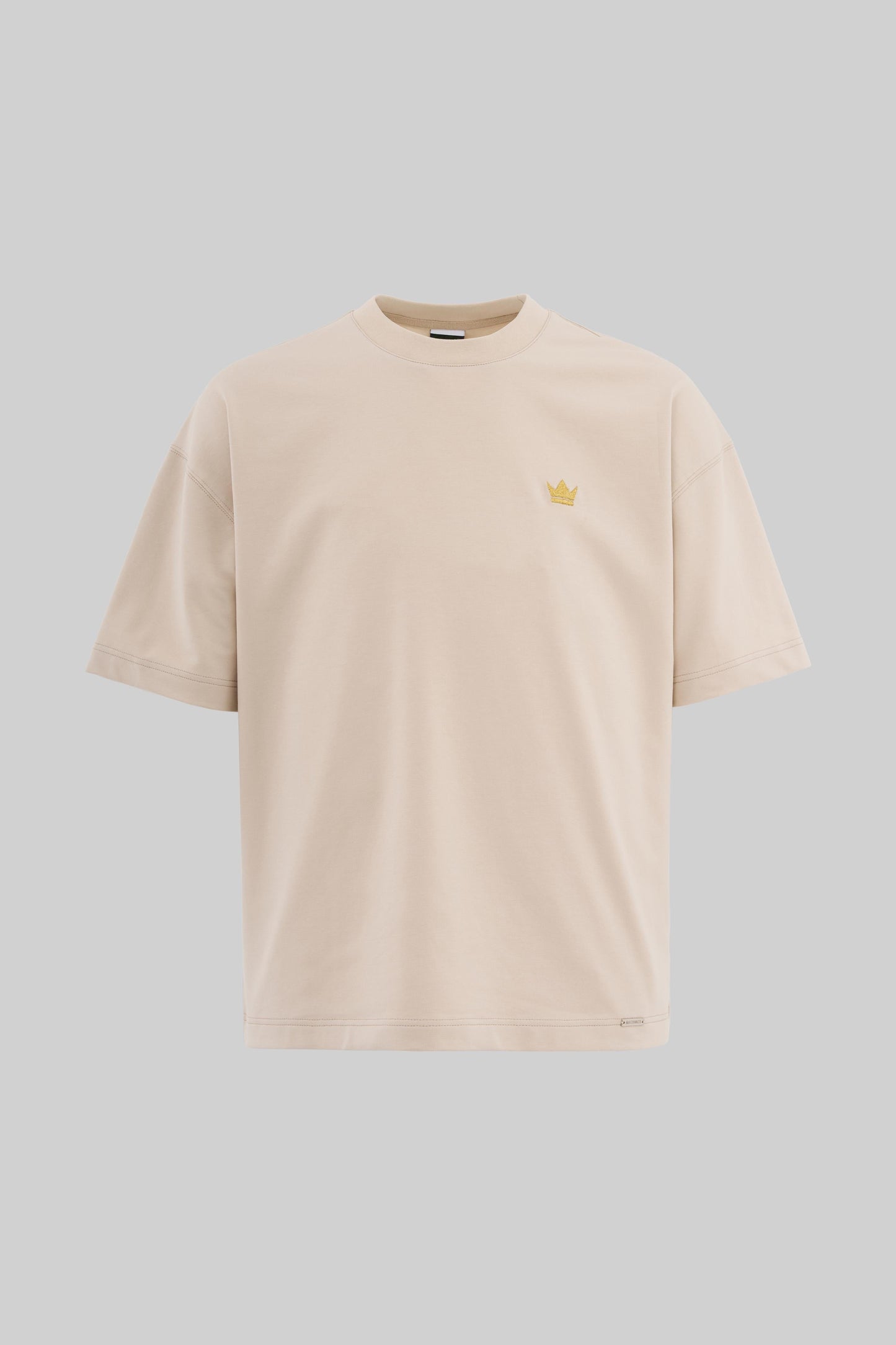 BEIGE BUNNY EMBROIDERED T-SHIRT