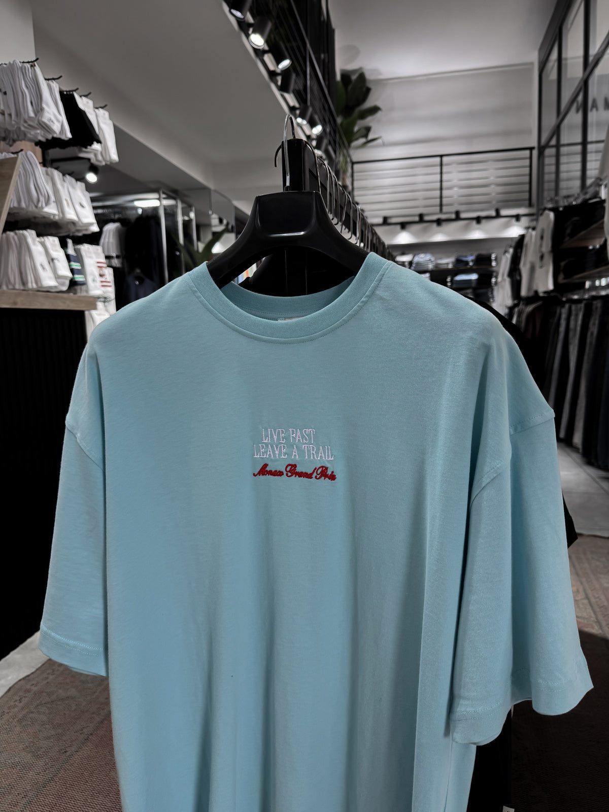 BABY BLUE LIVE FAST T-SHIRT