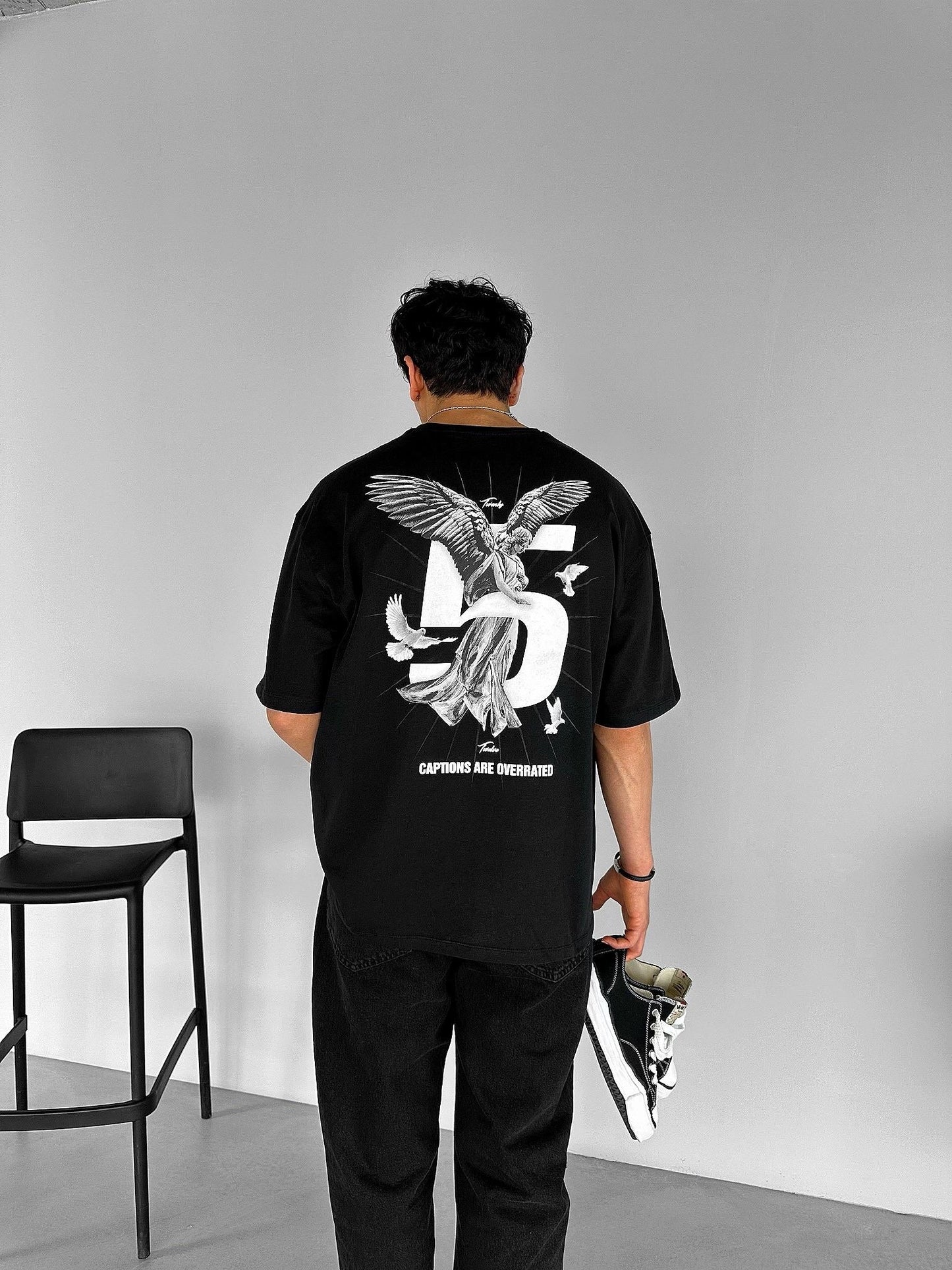 BLACK 5 ANGEL T-SHIRT