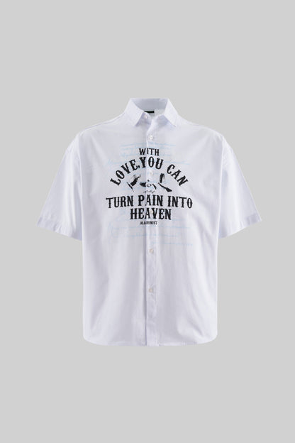 WHITE HEAVEN COTTON SHIRT