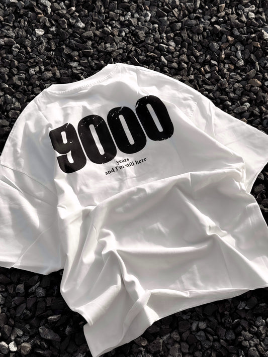 WHITE 9000 T-SHIRT