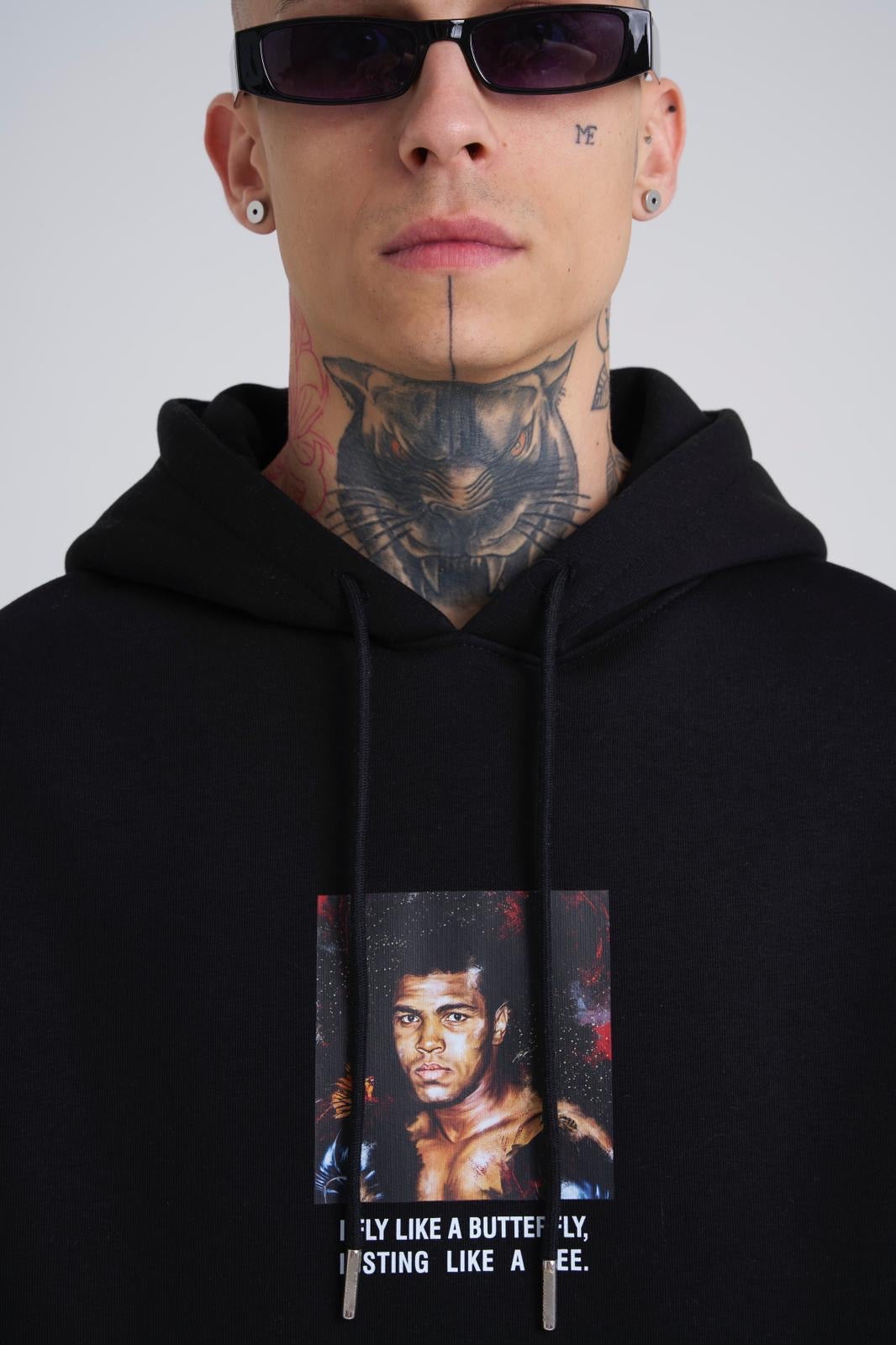 Black Muhammad Ali Hoodie