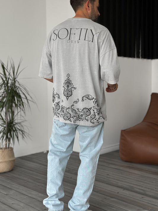 GREY SOFTLY T-SHIRT