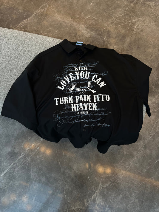 BLACK HEAVEN COTTON SHIRT