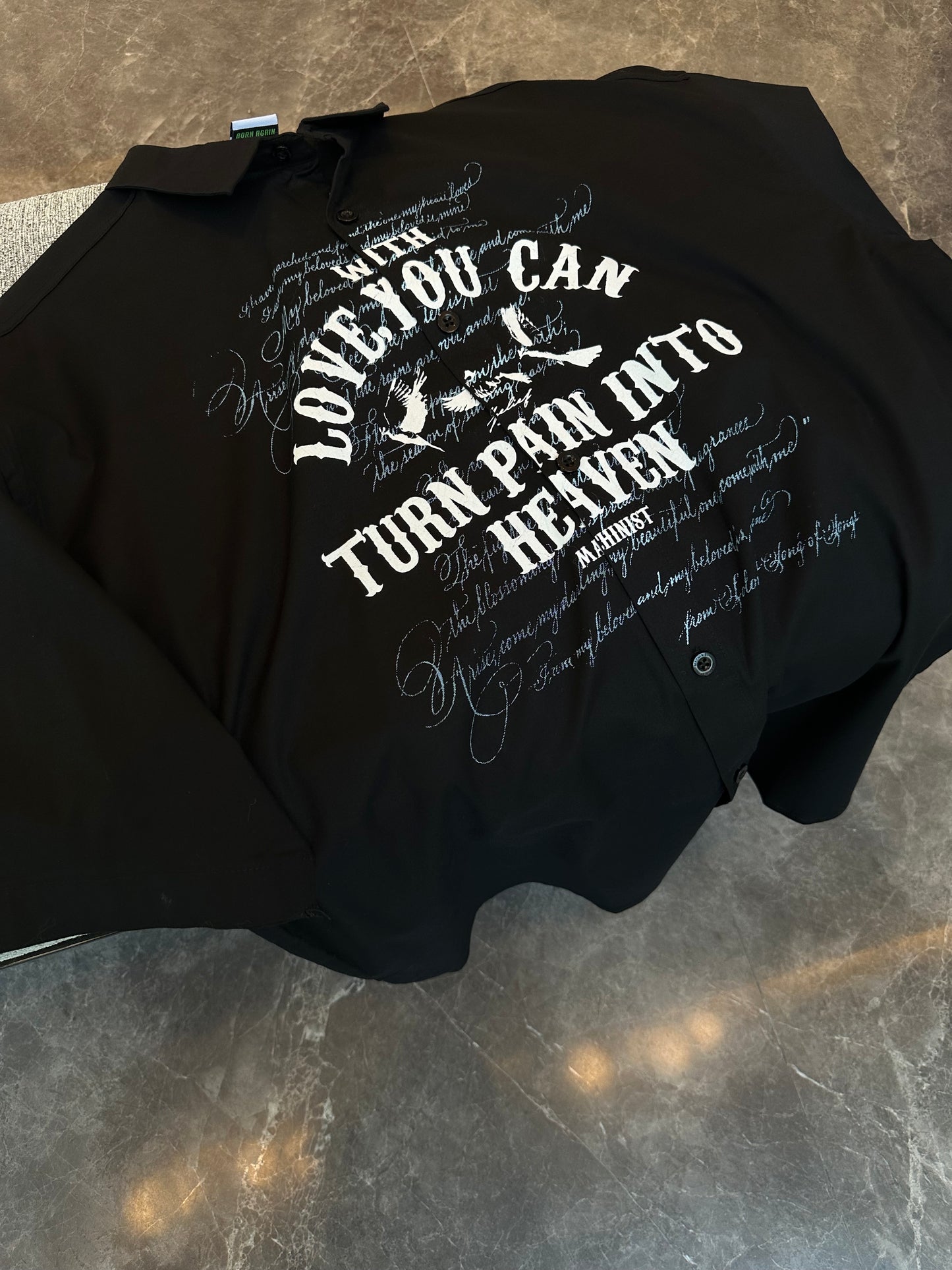 BLACK HEAVEN COTTON SHIRT