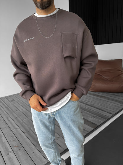 FUME EMBROIDERED SWEATSHIRT