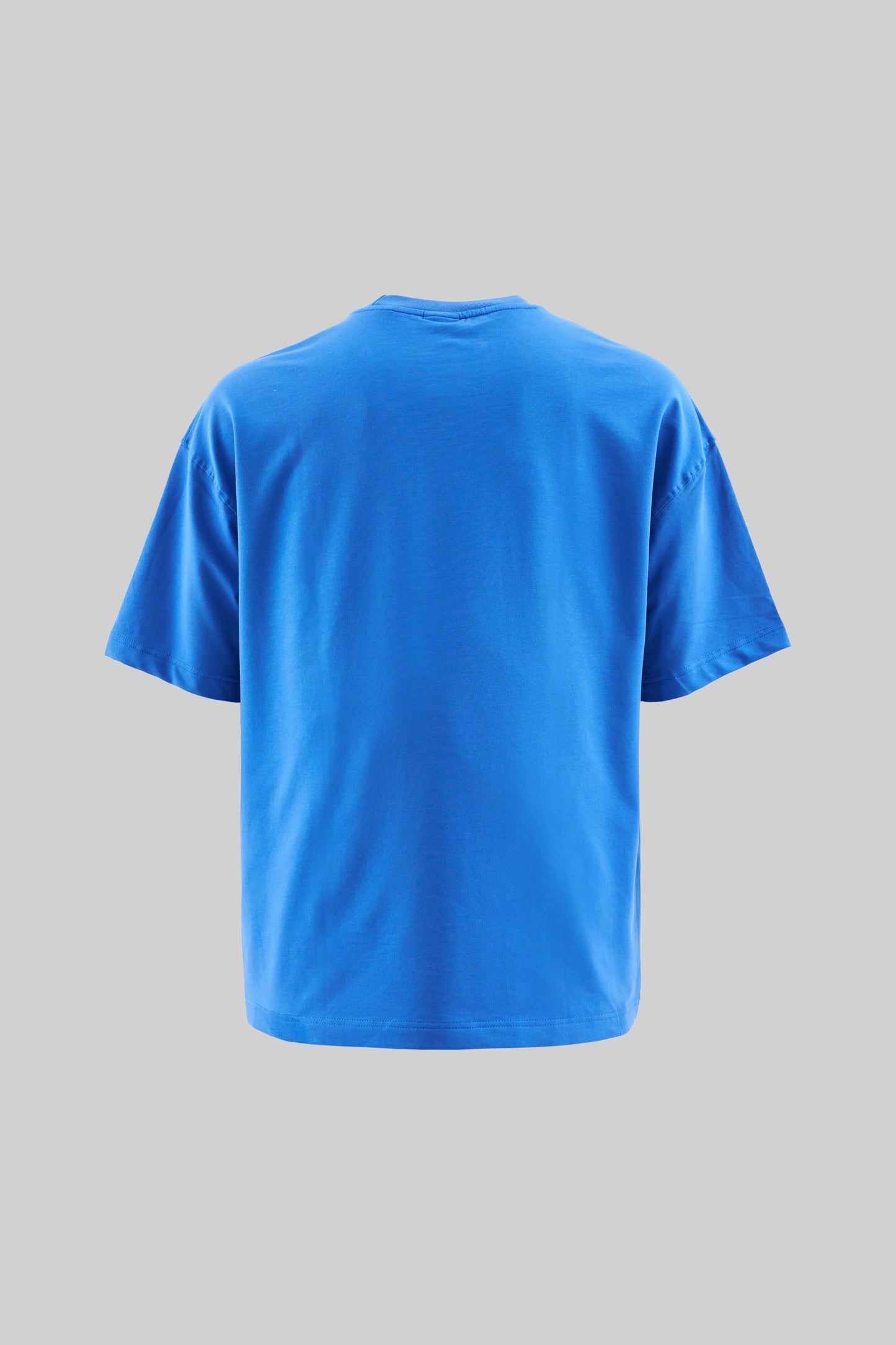 SOFT BLUE ZEBRA EMBROIDERED T-SHIRT