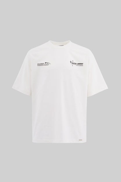 WHITE CELESTIAL HARMONY T-SHIRT