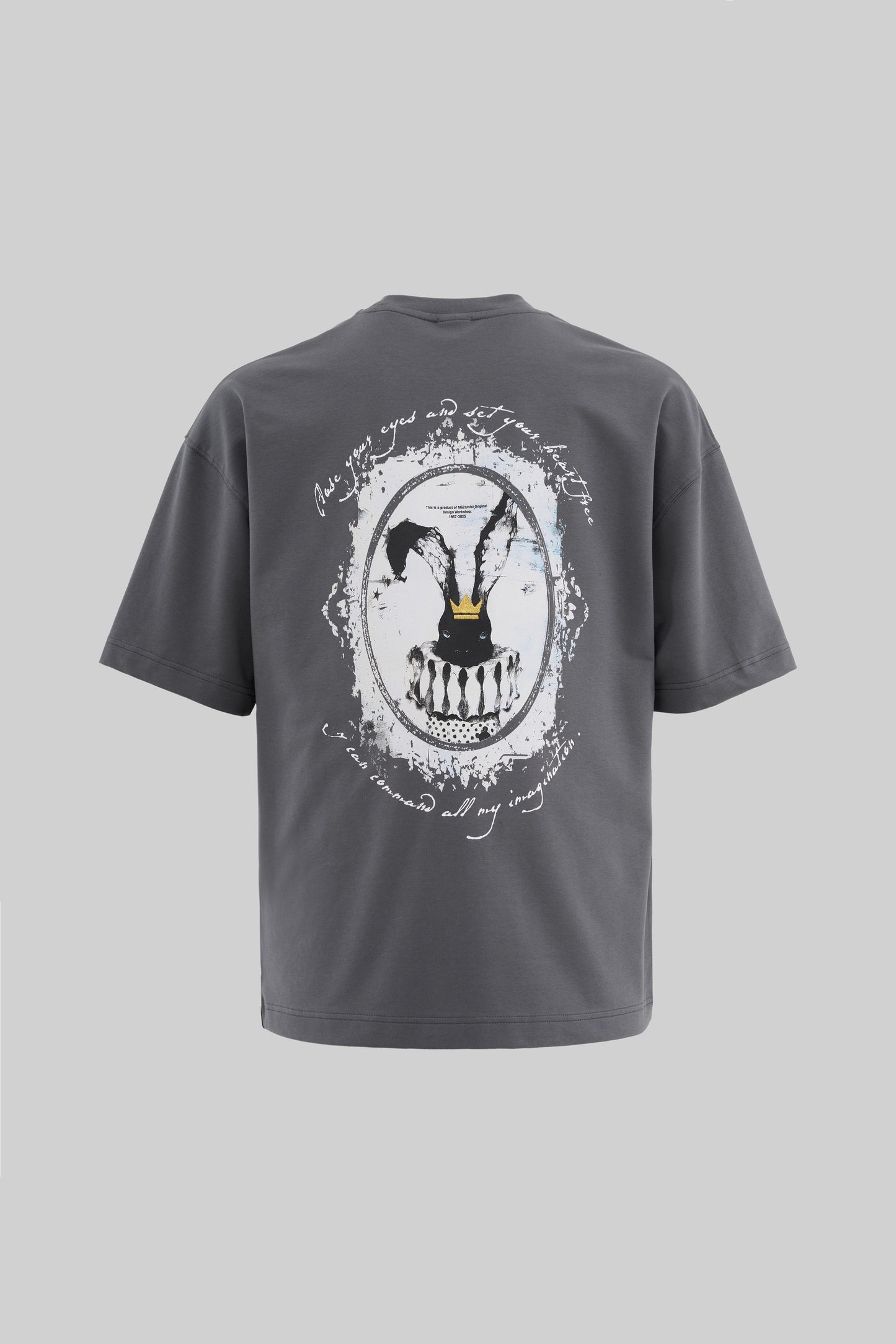 FUME BUNNY EMBROIDERED T-SHIRT