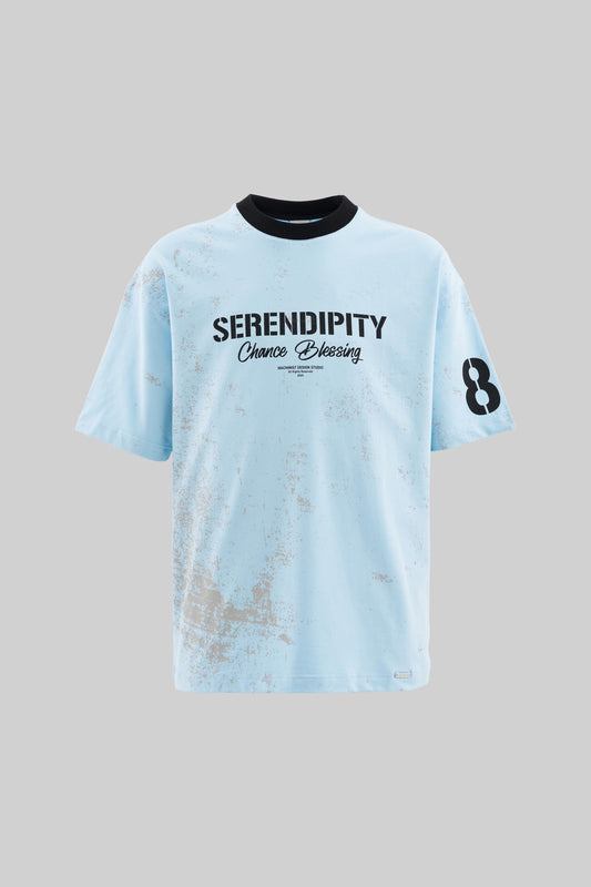 LIGHT BLUE SERENDIPITY T-SHIRT